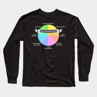 Anxious Avoidant Attachment Styles Long Sleeve T-Shirt